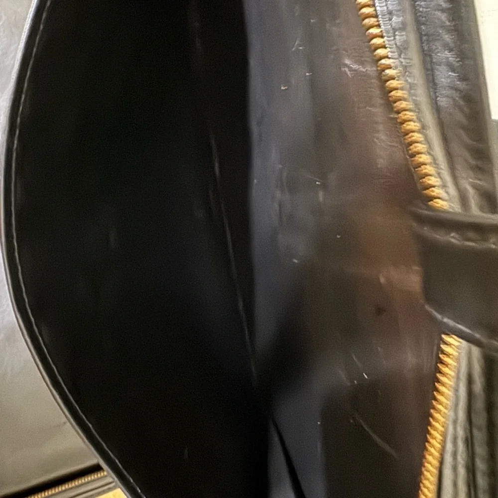 Givenchy Black Leather Portfolio Bag
